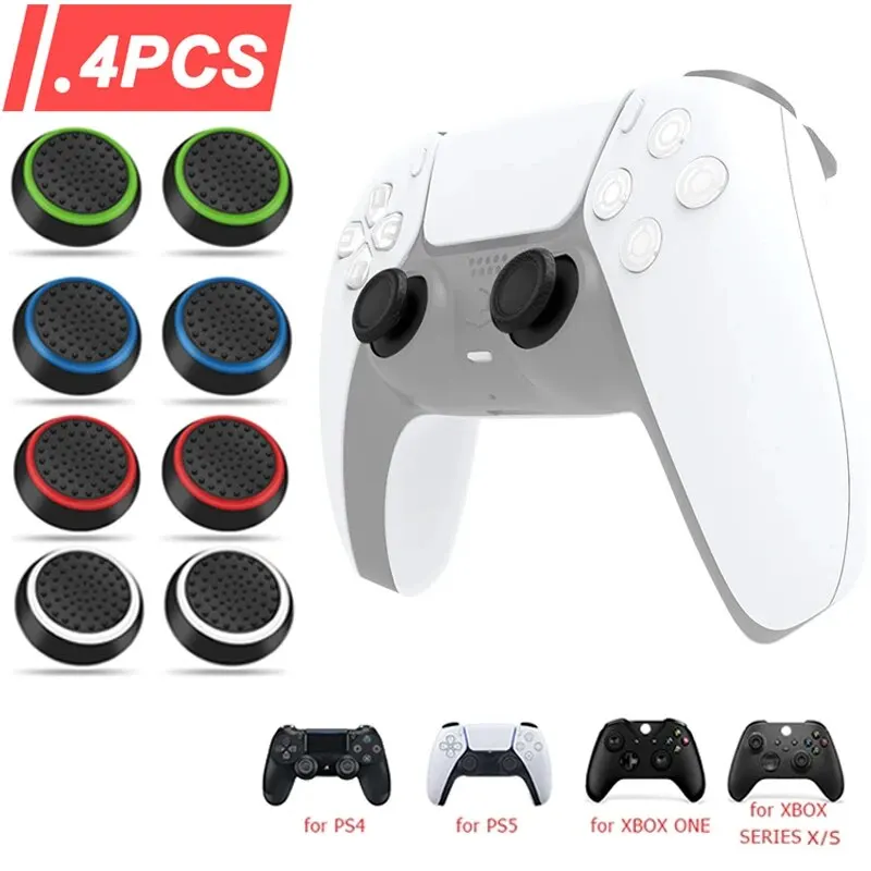 Gaming Accessories Xbox Series S - 4 Fundas de Silicona para Palancas