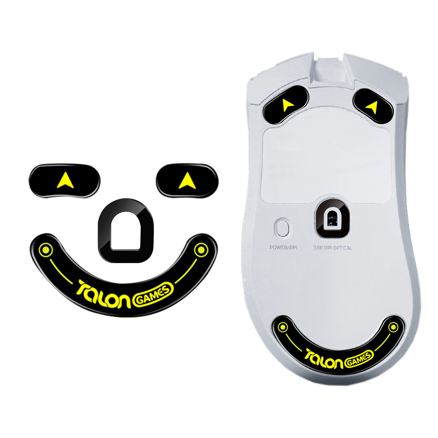 Gaming Accessories Razer - TALONGAMES-pies de ratón de cristal, patines
