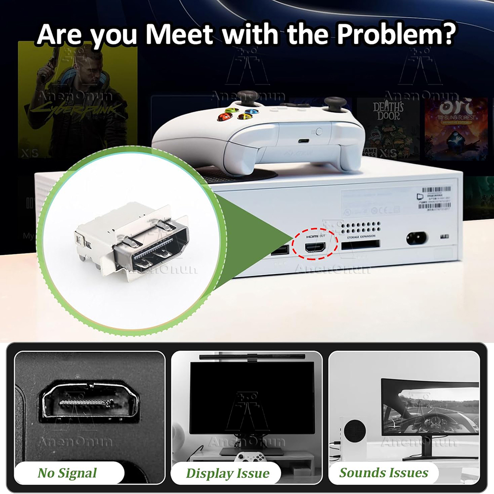 Puerto HDMI para Xbox Series S - Gaming Accessories Xbox Series S reseña y precio