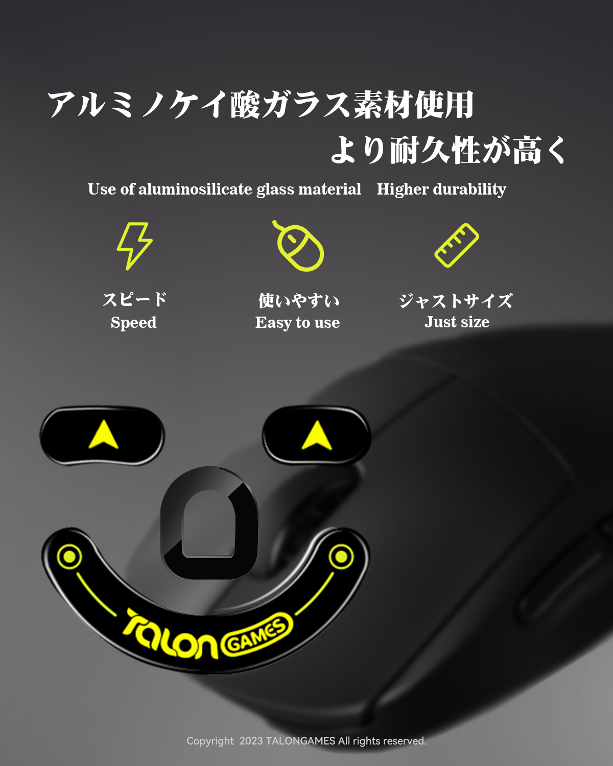 TALONGAMES-pies de ratón de cr - Gaming Accessories Razer reseña y precio