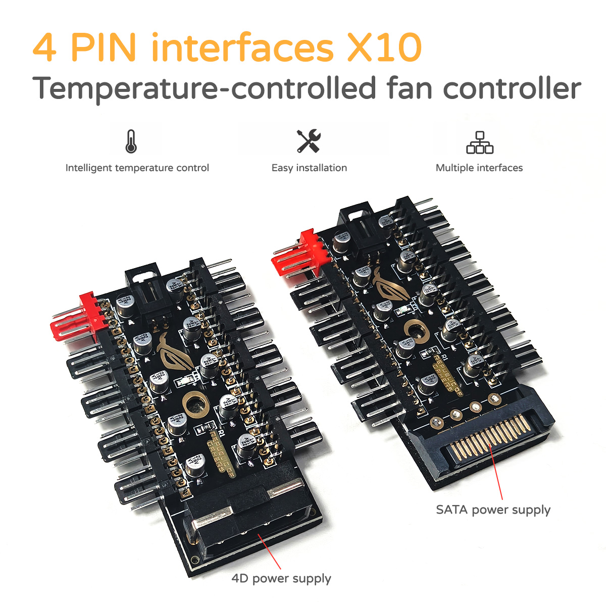 Controlador de Ventiladores PW - Fan Hub Rgb Controller reseña y precio
