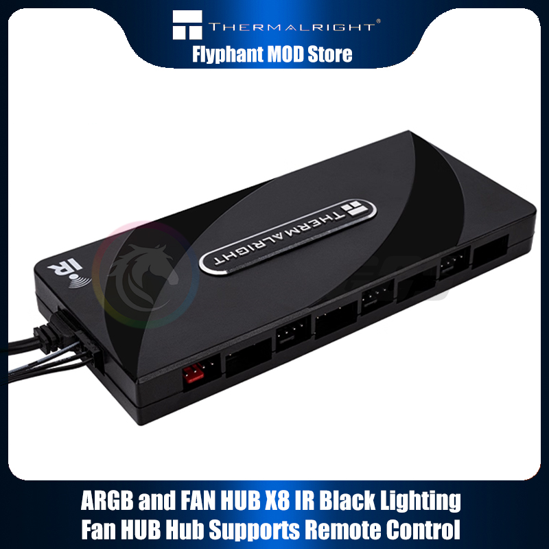 Thermalright 1 a 8 4 pines PWM - Fan Hub Rgb Controller reseña y precio